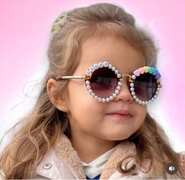 Sassy Shade Sunglasses Girly-Pearly Sunnies - Personalized Item buy online boutique kids clothing