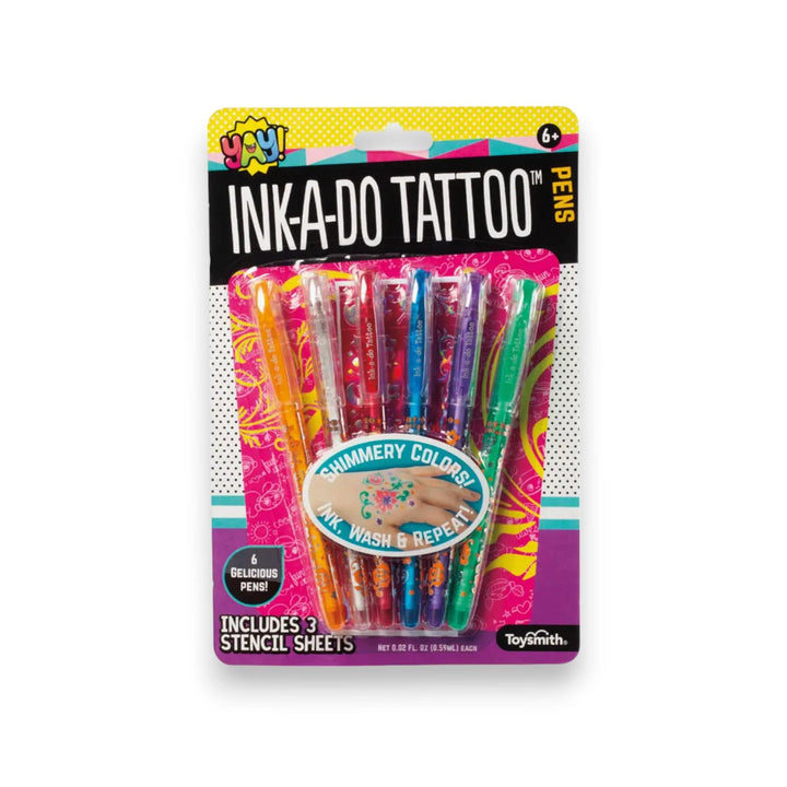 Toysmith art toys Yay! Ink-A-Doo Tattoo Pens buy online boutique kids clothing