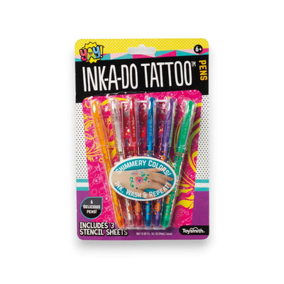 Toysmith art toys Yay! Ink-A-Doo Tattoo Pens buy online boutique kids clothing