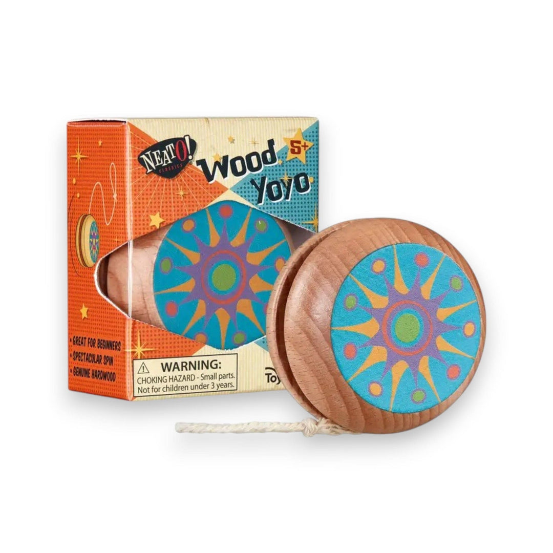 Toysmith Educational Toys Neato! Wood Yo-Yo buy online boutique kids clothing