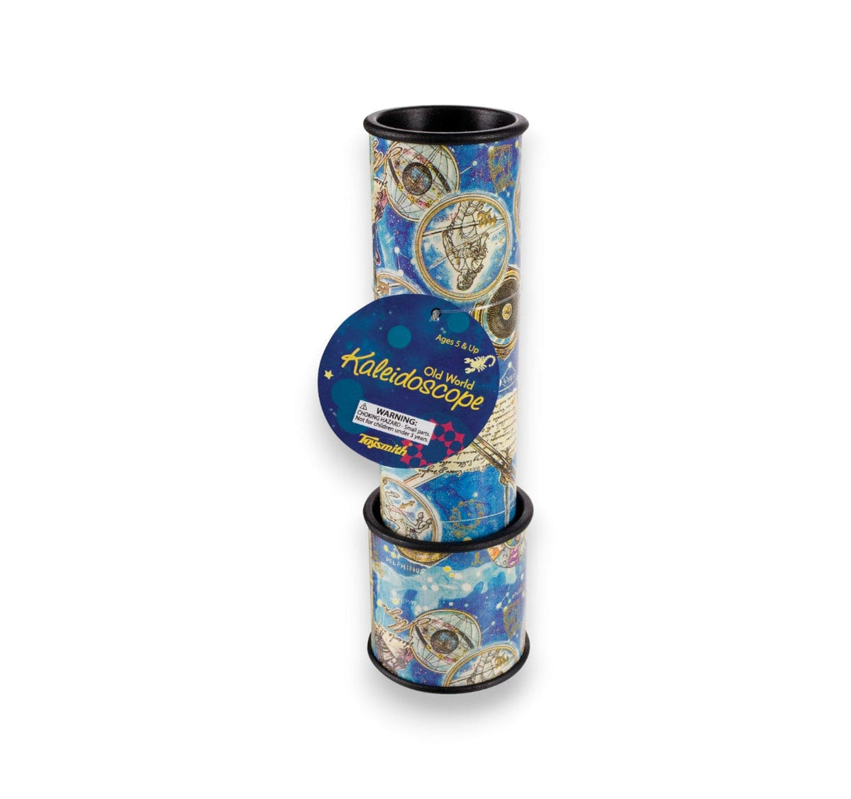 Old World Kaleidoscope with a vintage map print