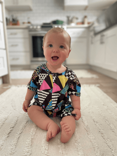 Best Day Ever Kids Baby Romper Totally Rad Romper buy online boutique kids clothing