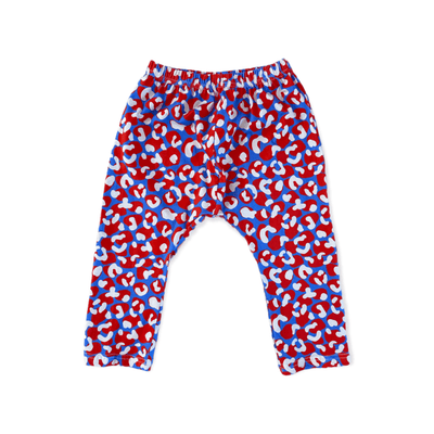 Best Day Ever Kids Baby & Toddler Bottoms Loopy Leopard Harem Pant buy online boutique kids clothing