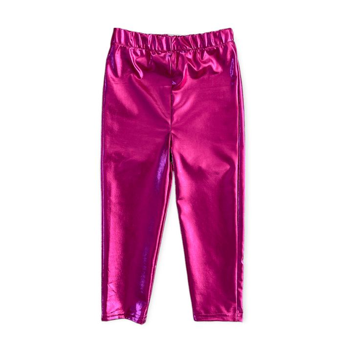 Best Day Ever Kids Baby & Toddler Bottoms The Foil Legging - Pink buy online boutique kids clothing