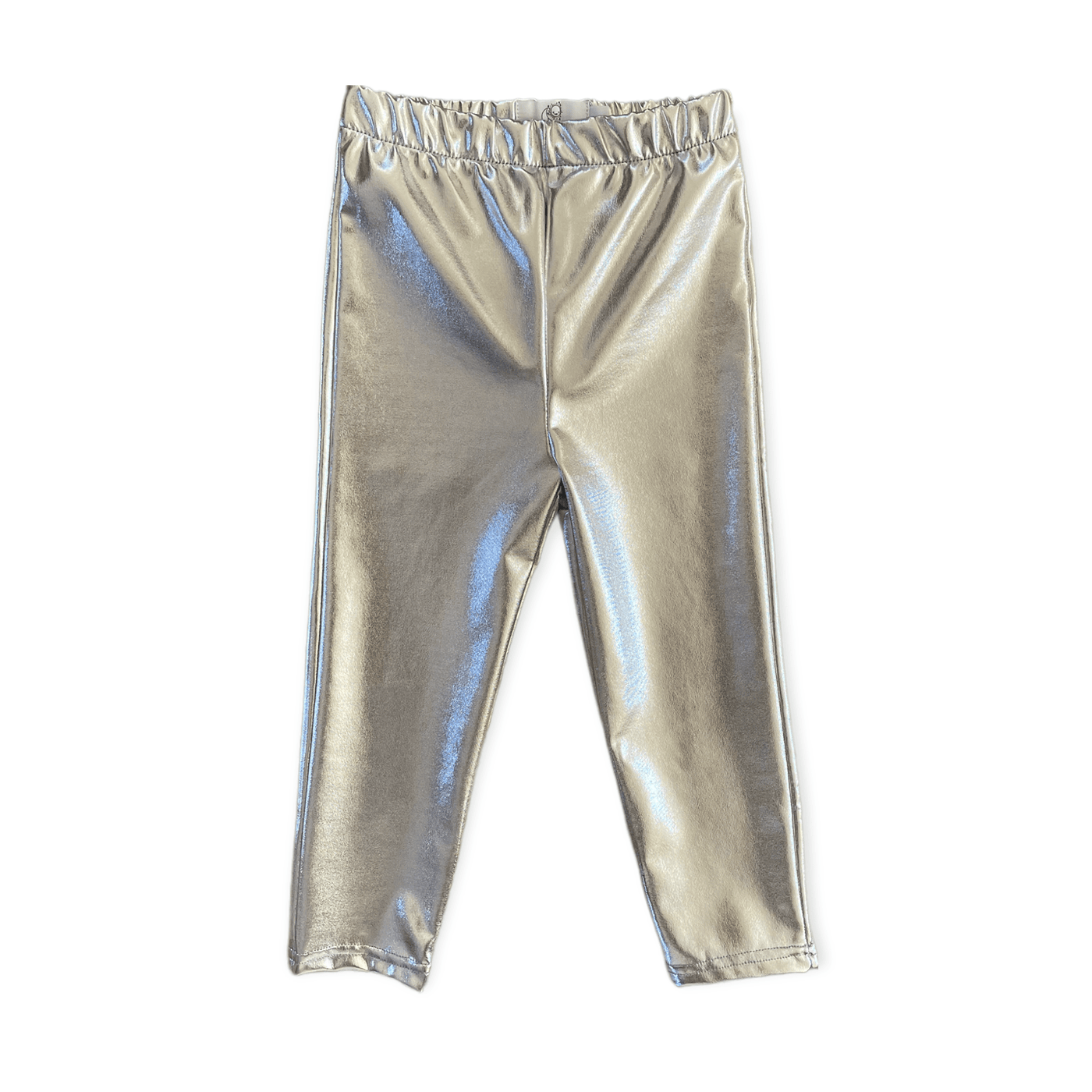 Best Day Ever Kids Baby & Toddler Bottoms The Foil Legging - Silver buy online boutique kids clothing