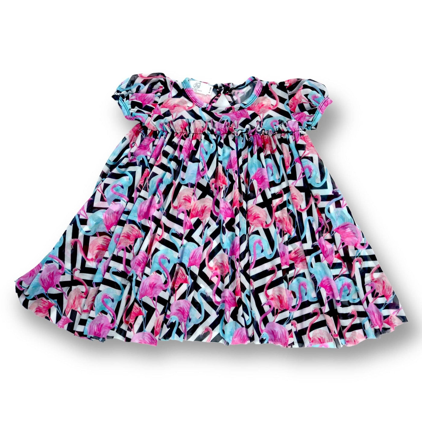 Best Day Ever Kids Baby & Toddler Dresses Juniper Dress - Flamingo Bingo buy online boutique kids clothing