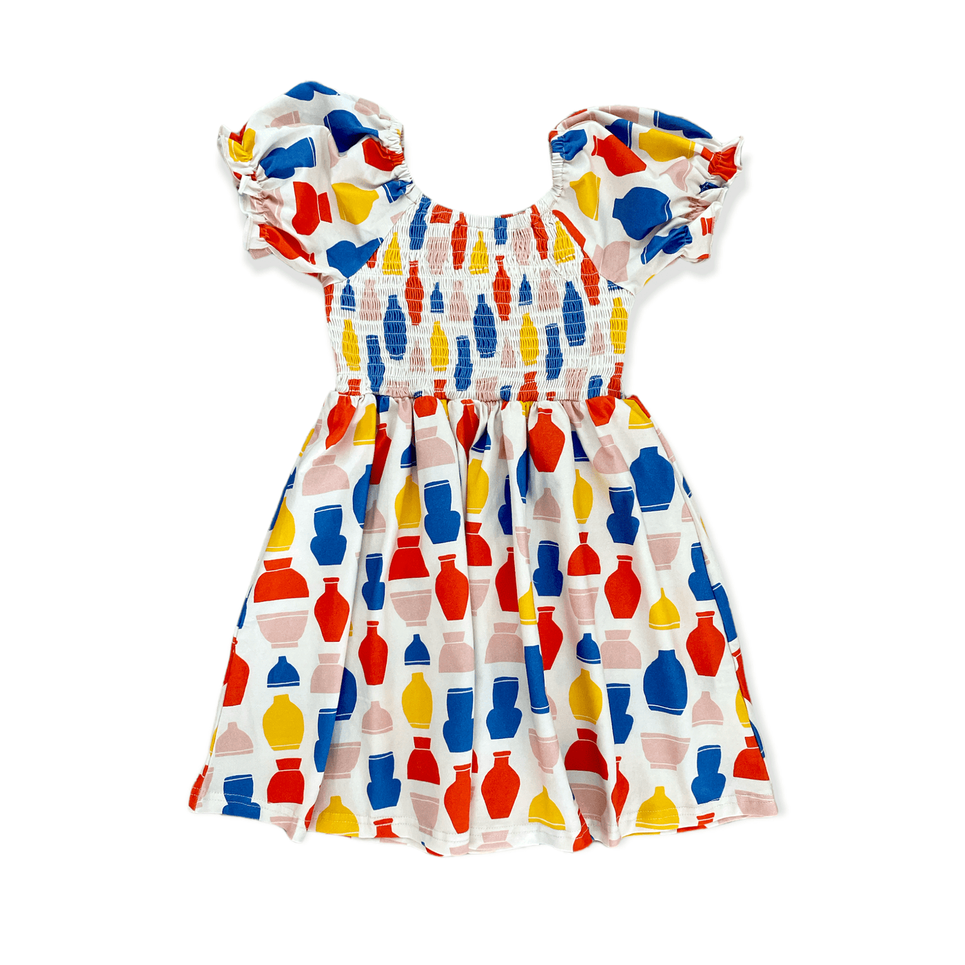 Best Day Ever Kids Baby & Toddler Dresses Milly Smocked Dress - Santorini buy online boutique kids clothing