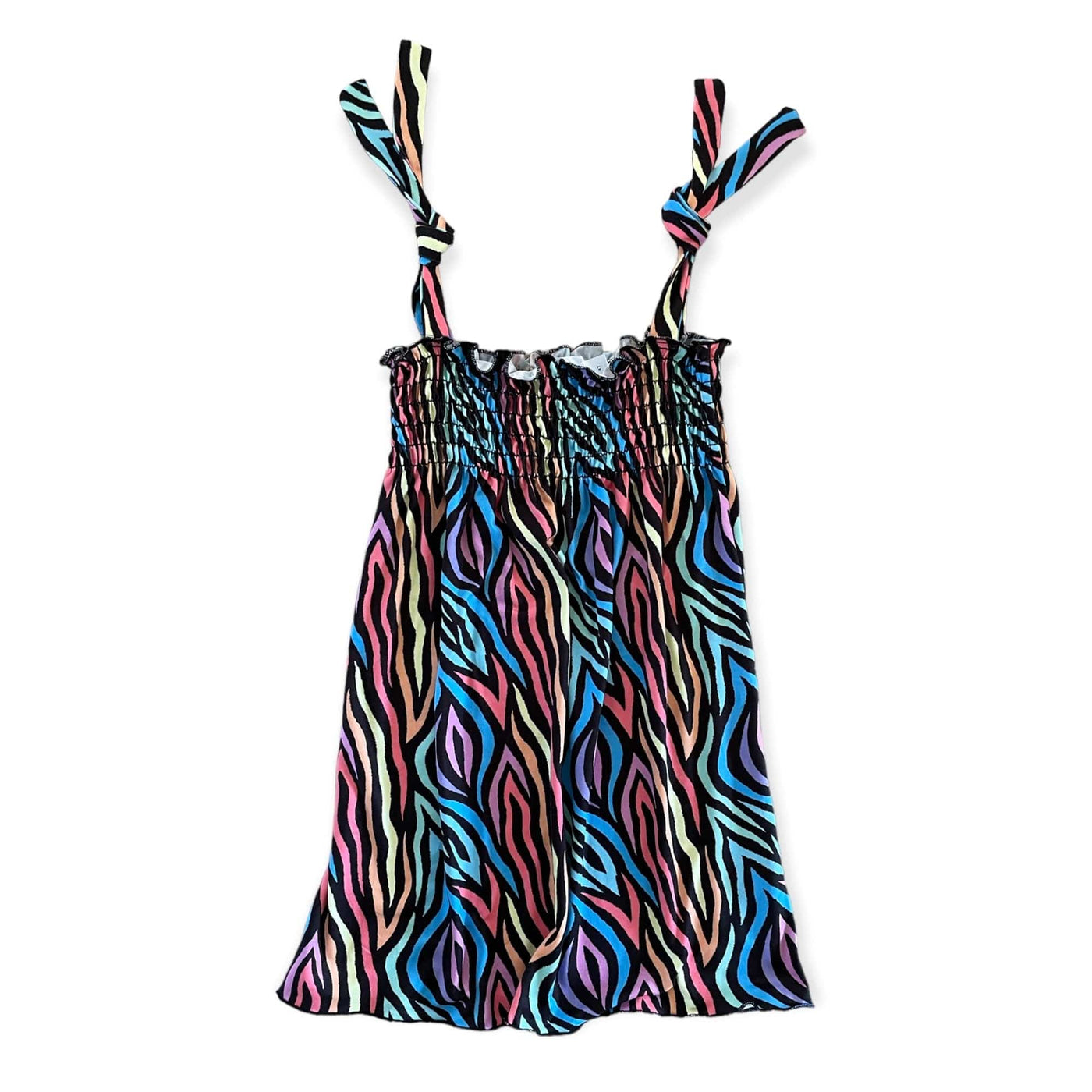 Best Day Ever Kids Baby & Toddler Dresses Zany Zebra Smocked Dress buy online boutique kids clothing