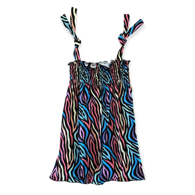 Best Day Ever Kids Baby & Toddler Dresses Zany Zebra Smocked Dress buy online boutique kids clothing