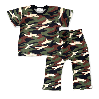 Best Day Ever Kids Baby & Toddler Outfits Camo Harem Set buy online boutique kids clothing