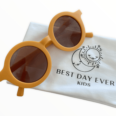 Best Day Ever Kids Sunglasses Signature Sunny - Merigold buy online boutique kids clothing