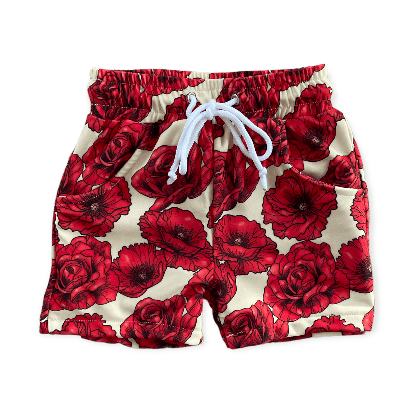 Best Day Ever Kids Swim Trunk Perfectly Poppy Swim Trunk buy online boutique kids clothing